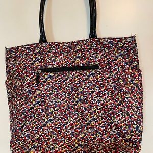 Large tote bag multicolor